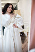 Atlas wedding cape with sleeves